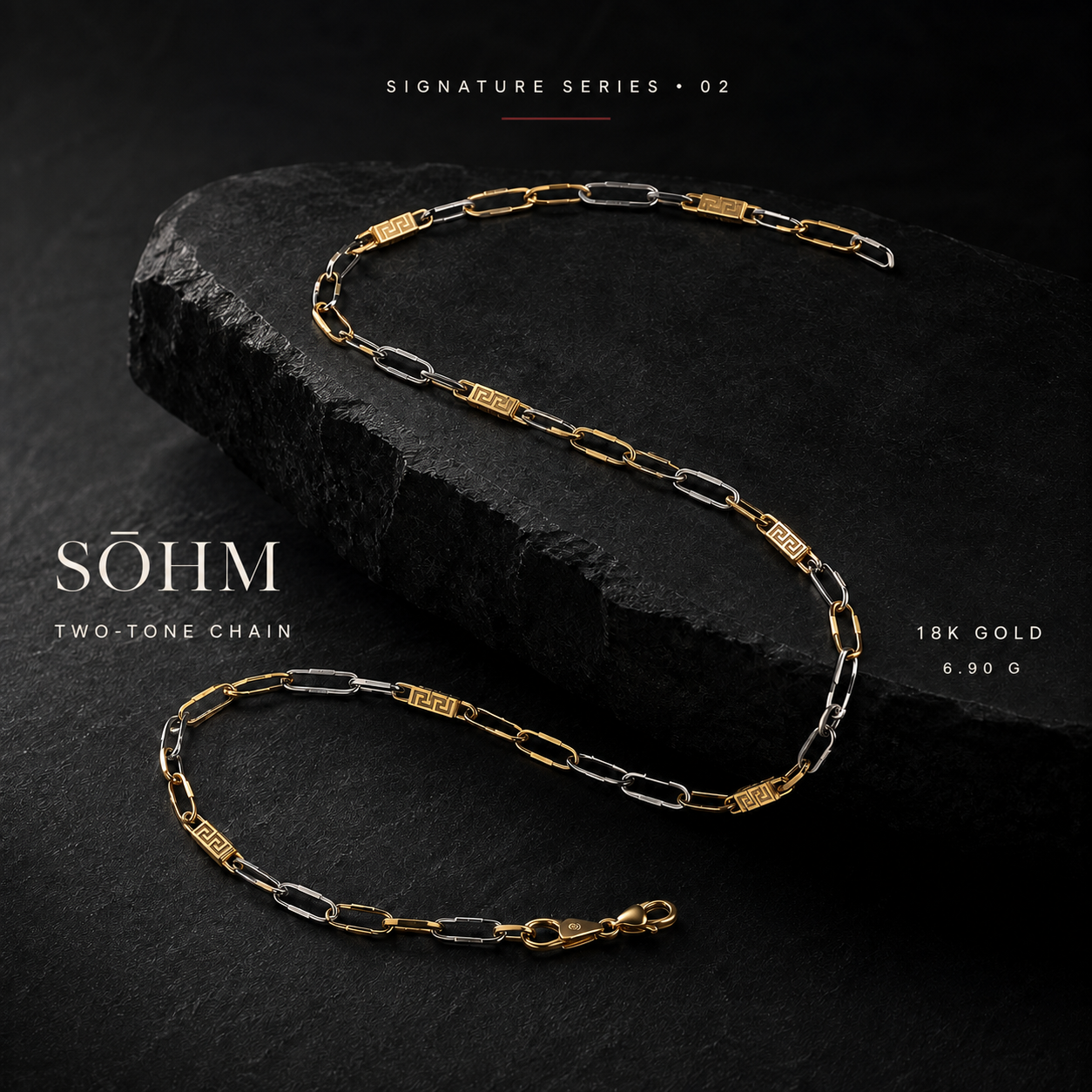 SŌHM Signature Two-Tone Chain 02